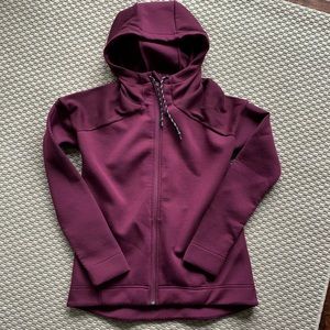 Sweaty Betty Plum Zip UP jacket Size Small